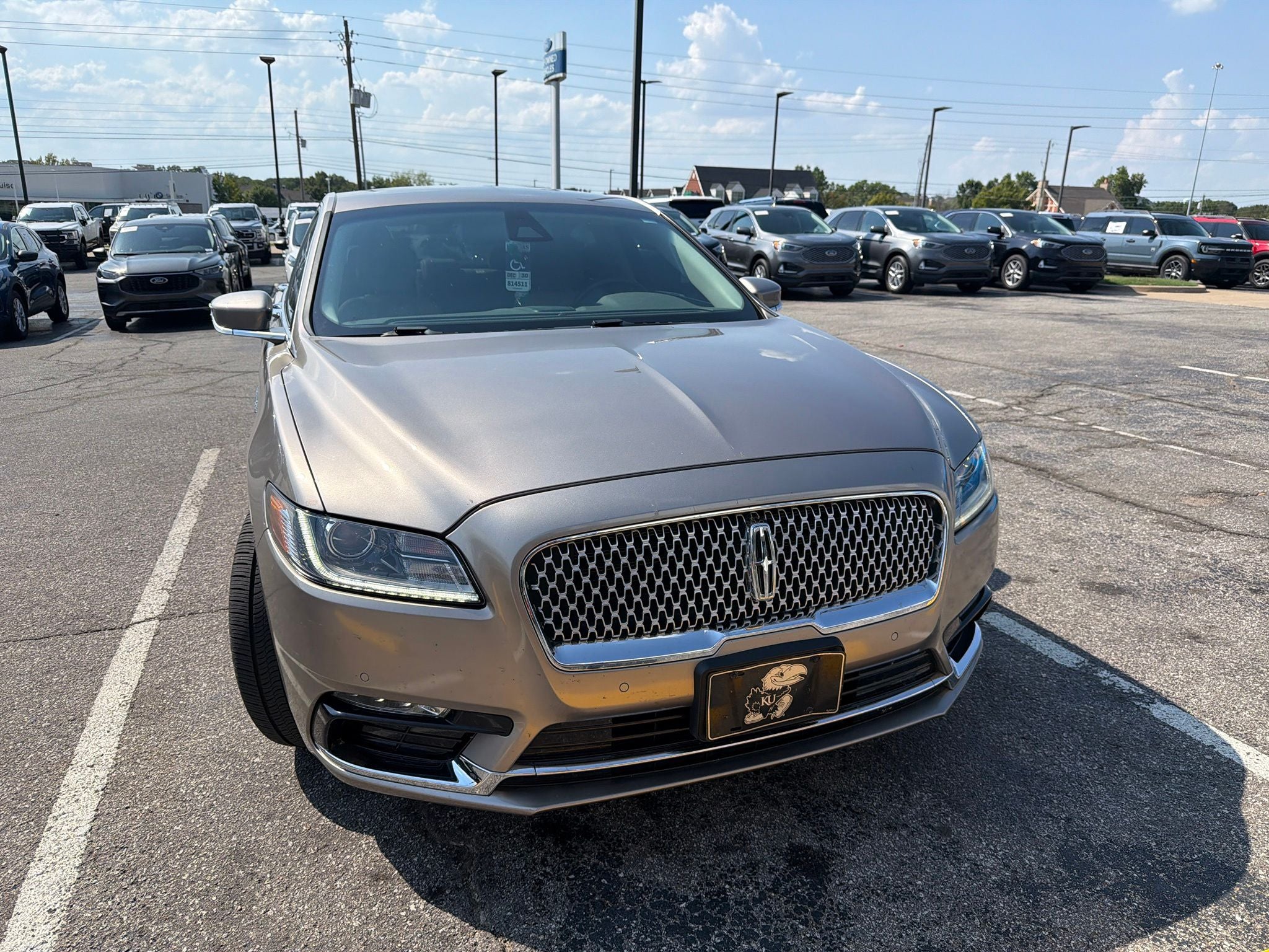 2020 Lincoln Continental Standard