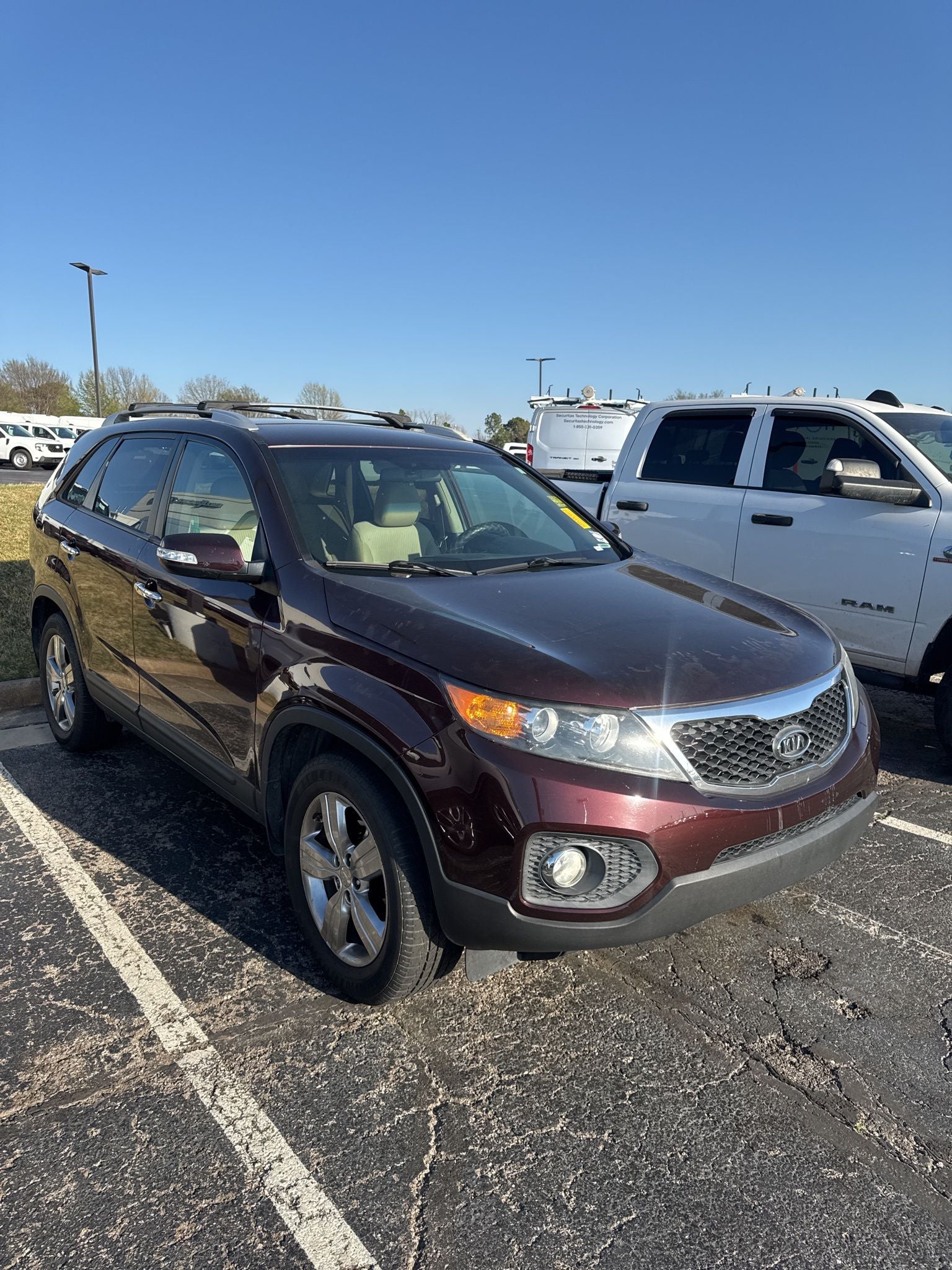 Used 2012 Kia Sorento EX with VIN 5XYKU3A60CG278560 for sale in Tulsa, OK